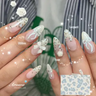 ネイル Arowa 伊田のネイルデザイン