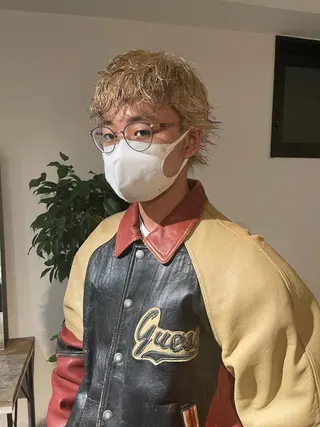 ショート メンズケアブリーチ 特化🔥村田のヘアスタイル