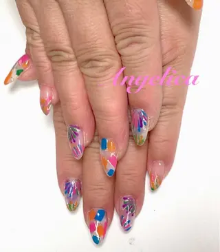 ネイル Angelica ネイリストのネイルデザイン