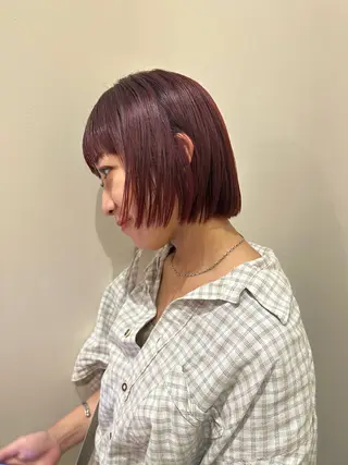 ショート カラー 🎀オイダイラ モモカ🎀のヘアスタイル