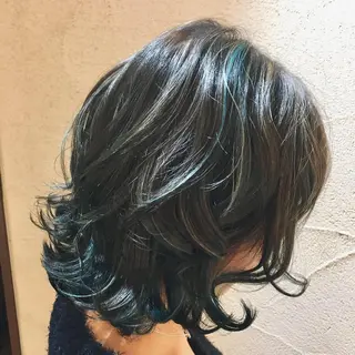 ミディアム カラー ✂︎中山竜哉✂︎ 川崎スタイリストのヘアスタイル