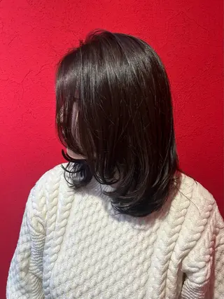 セミロング カラー Hairmake&Spa Tento-所属・コスゲマホ 🩰のヘアスタイル