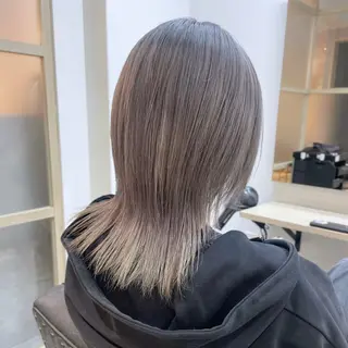 ミディアム カラー メンズ EMANON新宿南口所属・ケアブリーチ×艶カラ ー️🫧Shioriのヘアスタイル