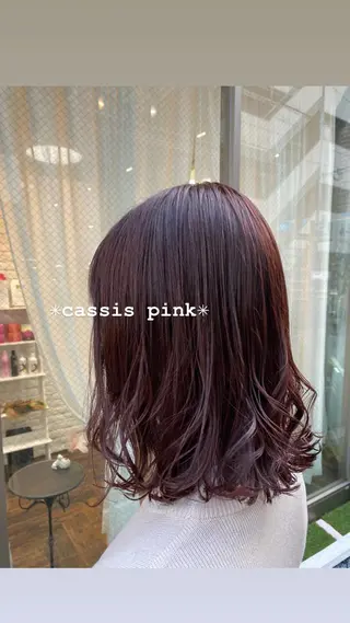 ミディアム 似合わせ大得意美容師 .Haruka.のヘアスタイル