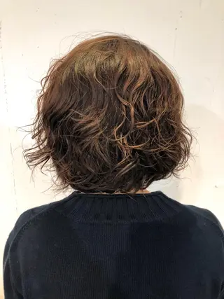ショート ❄️冬の透け感カ ラー❄️HIDEKAのヘアスタイル