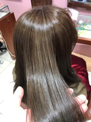 ロング カラー 大阪長居🌱野見山 卓也のヘアスタイル
