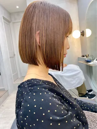 ショート 韓国風レイヤー🎀 北千住 HAOのヘアスタイル