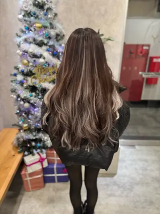 ロング エクステ/ハイトーン joeのヘアスタイル