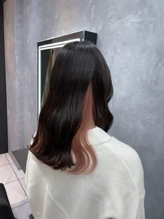 ロング カラー _WHITE 天神店 YUMEKA🐻のヘアスタイル