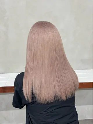 ロング カラー nico TOKYO 渋谷所属・ブリーチ　ハイトーン 特化🌈フジタハルキのヘアスタイル