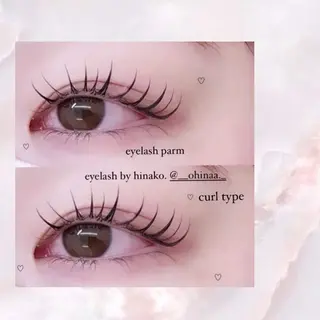 マツエク・マツパ hinako. 〰️のマツエク・マツパデザイン