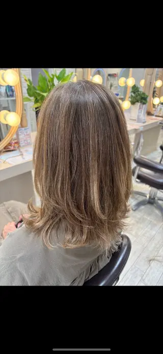 ミディアム CREA渋沢 モデル募集🌺アイナのヘアスタイル