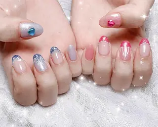 ネイル FLARE NAIL フレアネイルのネイルデザイン