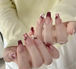 ネイル 長さだし専門店 M2　rikaのネイルデザイン