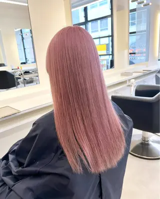 ロング カラー ParveMix🍀 藤原愛未のヘアスタイル