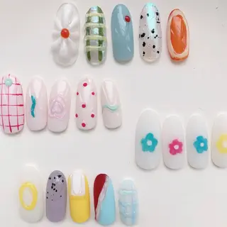 ネイル mana ☾のネイルデザイン