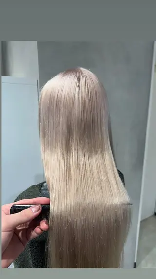 カラー 渋谷うる艶カラー 🦊あらし🦊のヘアスタイル