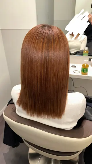 セミロング Wisteria所属・美髪特化✨ 伊織✨縮毛矯正✨のヘアスタイル