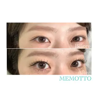 マツエク・マツパ MEMOTTO CHIHIROのマツエク・マツパデザイン