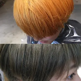 ショート カラー 木村 創造🌟 デザインカラーお任せのヘアスタイル