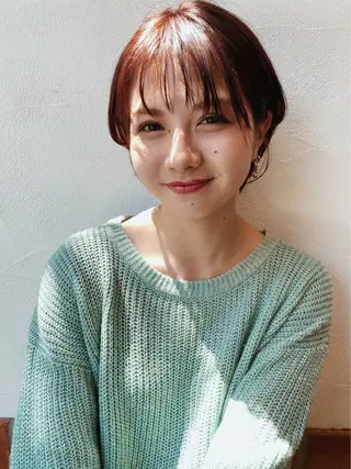 ショート カラー メンズカット特化柏駅 徒歩3分LOUのヘアスタイル