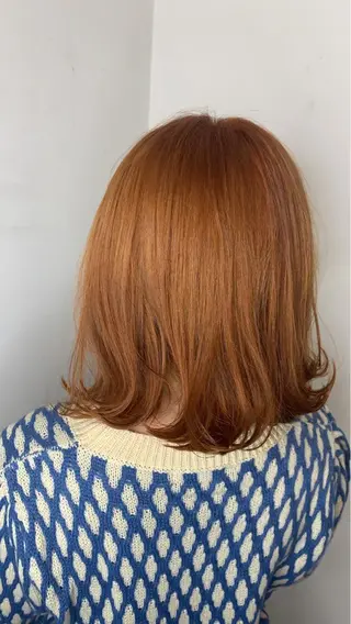 ミディアム カラー SALOWIN高崎所属・縮毛矯正・髪質改善 鈴木悠太/当日OK✨のヘアスタイル