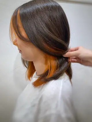 カラー sora tanimachi -ソラ タニマチ-所属・谷口 幸衣のヘアスタイル