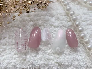 ネイル ネイルPetit Ribbonのネイルデザイン