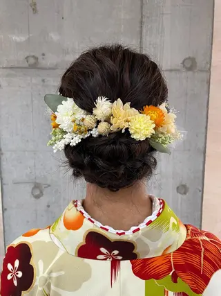 ロング ヘアアレンジ 女性に人気♪ はやしほのかのヘアスタイル