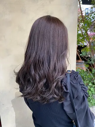 カラー hina☺︎ 髪質改善/ストレートのヘアスタイル