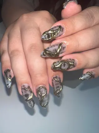 ネイル Nail Salon L'arc所属・💊大阪/心斎橋 moni🧠のネイルデザイン