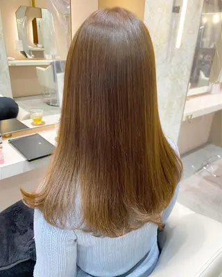 ロング カラー 店長/mao/ 前髪/顔周りカットのヘアスタイル