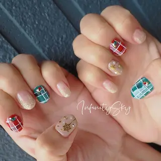 ネイル infinity skyのネイルデザイン