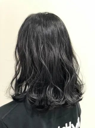 ミディアム 渡邉 ケイジのヘアスタイル
