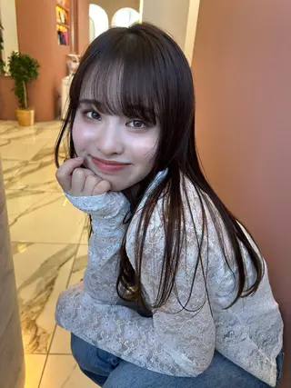 ロング カラー 佐合 梨花 / eau〈オー〉のヘアスタイル