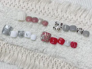 ネイル ネイルPetit Ribbonのネイルデザイン