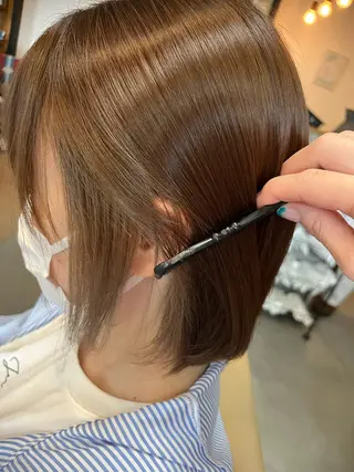 ショート JUNO所属・阪神西宮★JUNO 川﨑温子のヘアスタイル