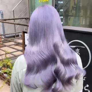 ロング カラー 🥀YUIHA🥀 テザインカラー♥のヘアスタイル