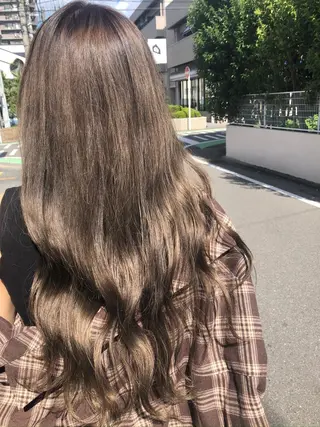 ロング カラー 髪質改善&Spa fee by carrefour 大橋店[フィー・バイ・カルフール大橋]所属・🌟河津尚也/大橋 /髪質改善🌟のヘアスタイル