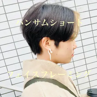 ショート カラー ショートボブ縮毛矯正 髪質改善のプロ山道潤のヘアスタイル