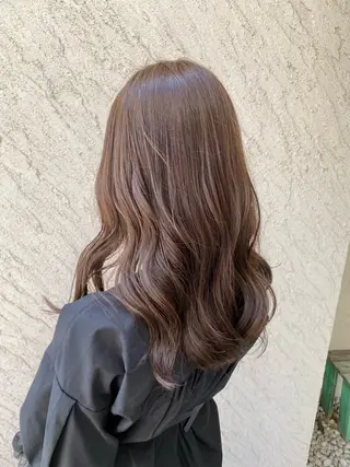 ロング パーマ 艶髪カラー✨ デジタルパーマ✨植松のヘアスタイル