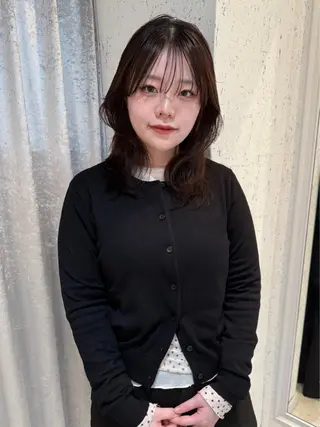 ミディアム カラー mai / linoah˚✧のヘアスタイル