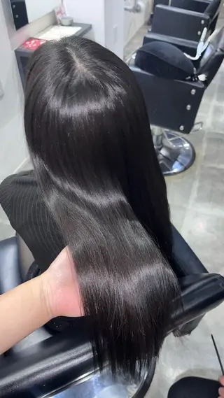 ロング ｈａｉｒ ｓｔｕｄｉｏ Ｚｅｎ　～ａｄｖａｎｃｅ～所属・🩶カラーモデル🩶 misakiのヘアスタイル