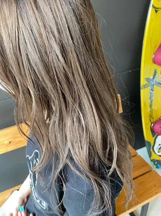 ロング 松岡 昇のヘアスタイル