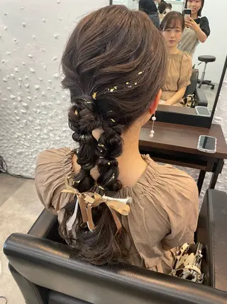 ロング ヘアセット/透明感 カラー/MIHO🤎のヘアスタイル