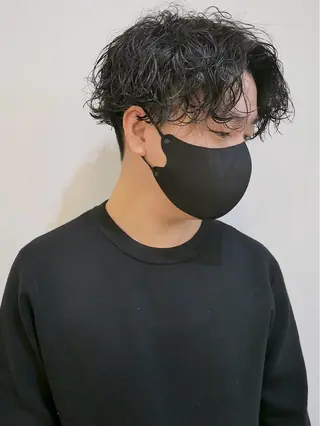 メンズ 宇佐美/ボブ／ 顔まわりレイヤーのヘアスタイル