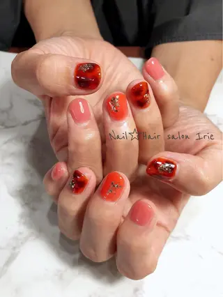 ネイル Hair salon Irie所属・與儀 知佳のネイルデザイン