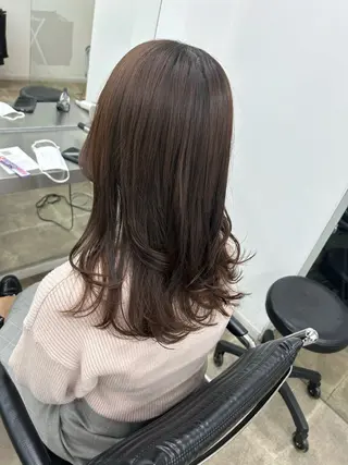 ロング 大阪中津カットモデル 🎀植嶋実歩のヘアスタイル