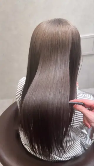 ロング 坂口 京平のヘアスタイル