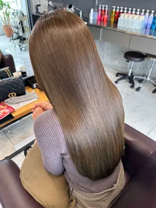 ロング 筑波 晃太のヘアスタイル